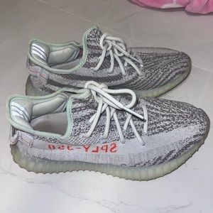 Yeezy 350 V2 blue tint